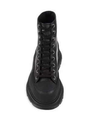 商品Alexander McQueen|Lug Sole Combat Boots,价格¥2704,第5张图片详细描述
