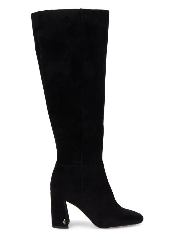 商品Sam Edelman|Clarem Suede Knee High Boots,价格¥763,第1张图片