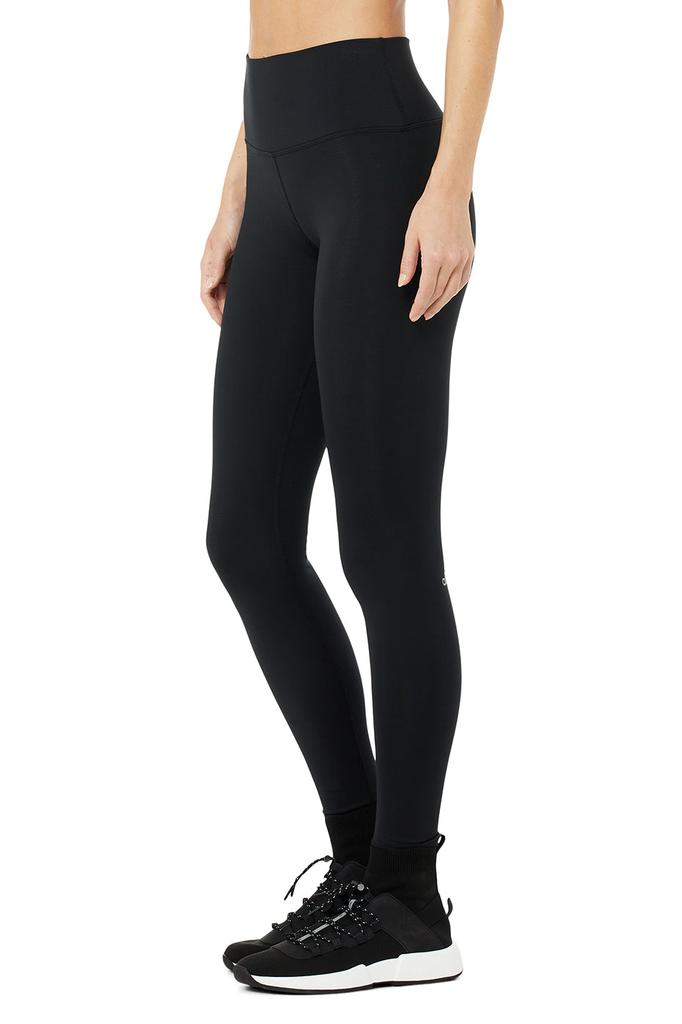 High-Waist Rise Legging - Black商品第2张图片规格展示