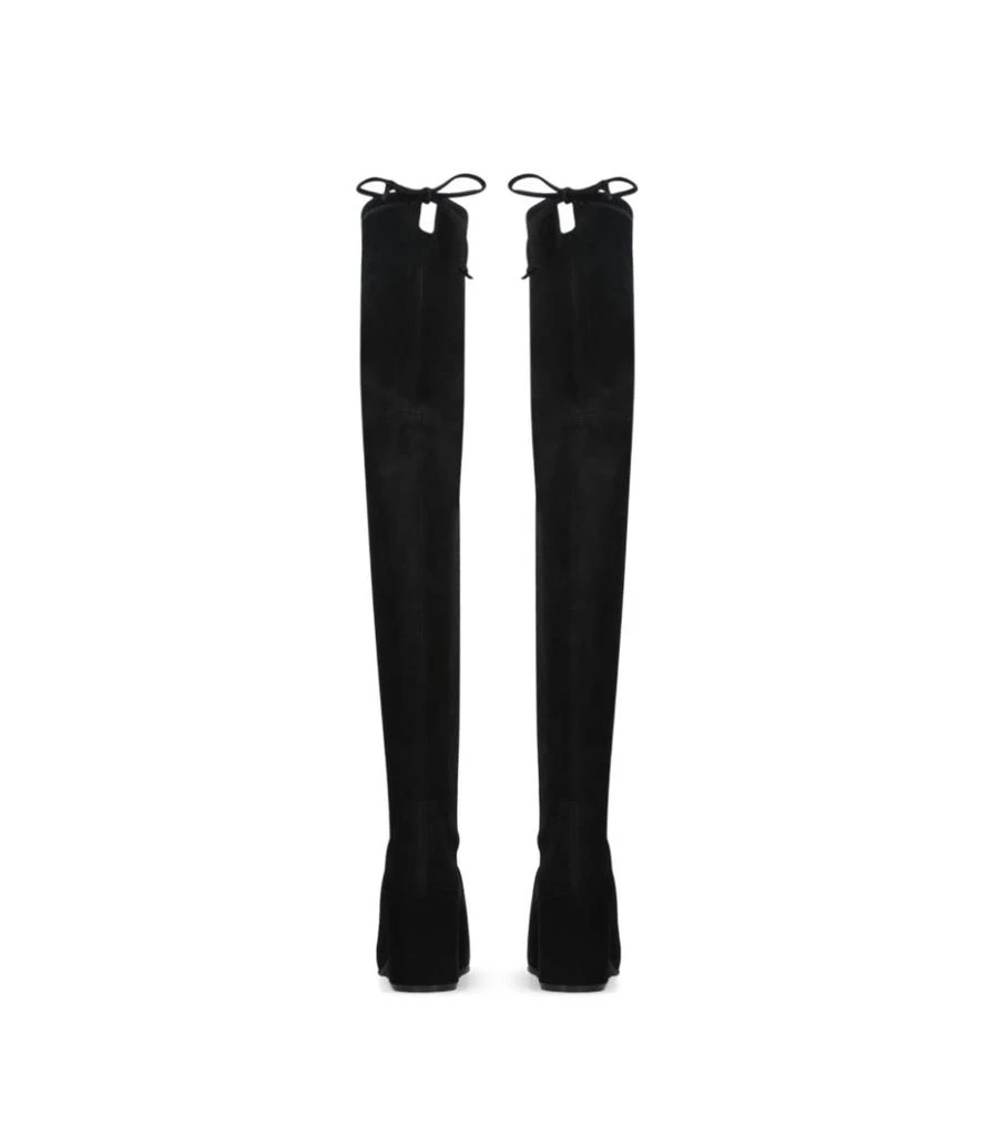 商品Stuart Weitzman|Suede Tieland Over-The-Knee Boots 70,价格¥6411,第2张图片详细描述