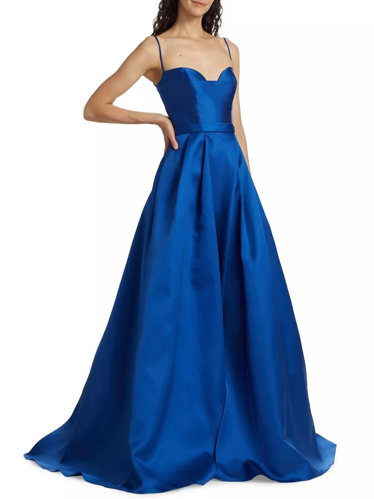 商品Vera Wang Bride|Vihaan Sleeveless Mikado Gown,价格¥4152,第4张图片详细描述