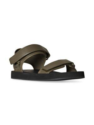 Women's Hook & Loop Leather Sport Sandals商品第2张图片规格展示