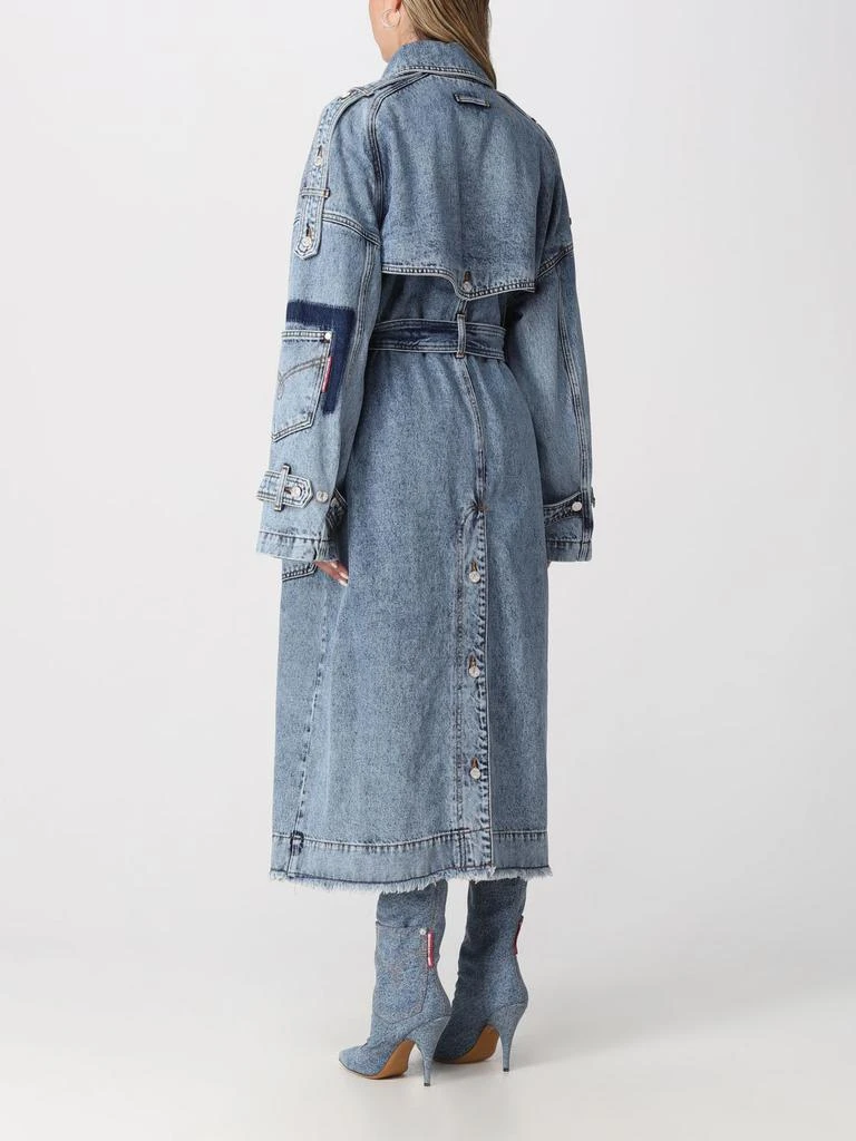商品Moschino Jeans|Moschino Jeans trench coat for woman,价格¥3601,第3张图片详细描述