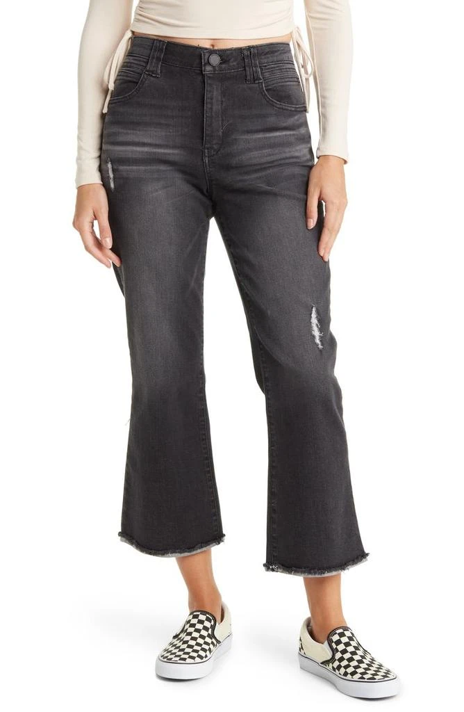 商品Democracy|Ab Technology High Waist Ripped Jeans,价格¥277,第1张图片
