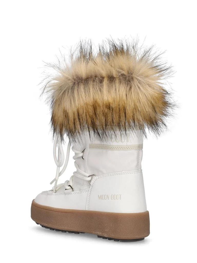 商品Moon Boot|Nylon Ankle Snow Boots W/ Faux Fur,价格¥601,第2张图片详细描述