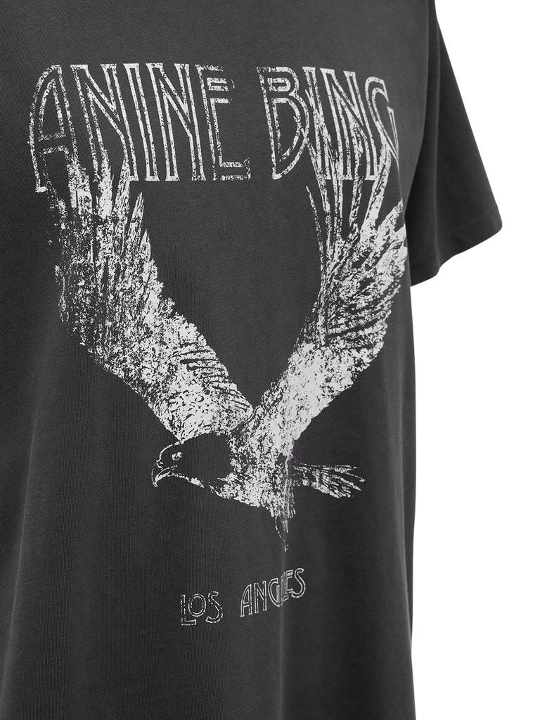 商品ANINE BING|Lili Eagle Print Cotton Jersey T-shirt,价格¥755,第3张图片详细描述