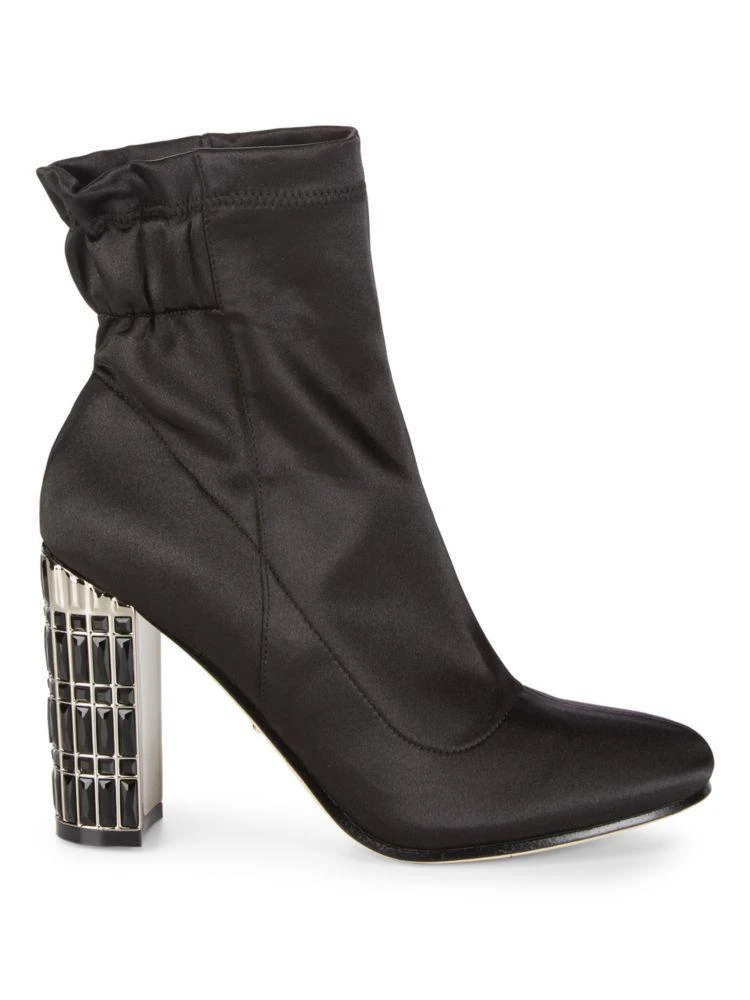 商品Badgley Mischka|Khloe Embellished Booties,价格¥552,第5张图片详细描述