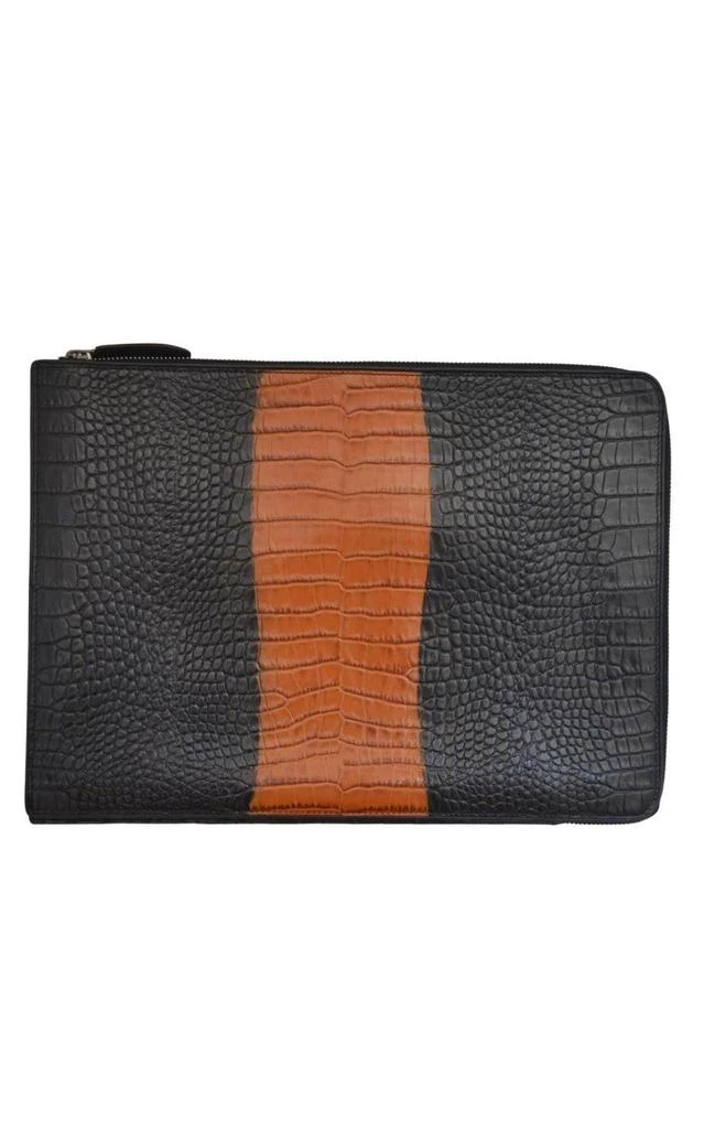 商品Dries Van Noten|Croc Print Leather Folio iPad Case,价格¥2465,第1张图片