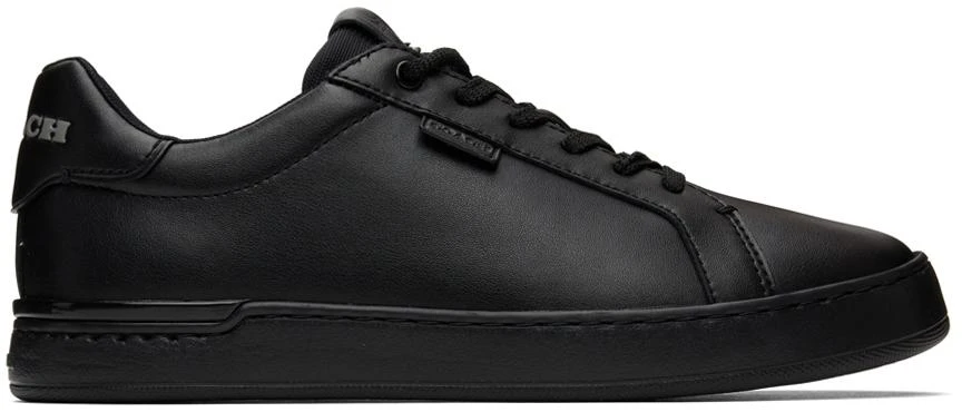 商品Coach|Black Lowline Low-Top Sneakers,价格¥683,第1张图片