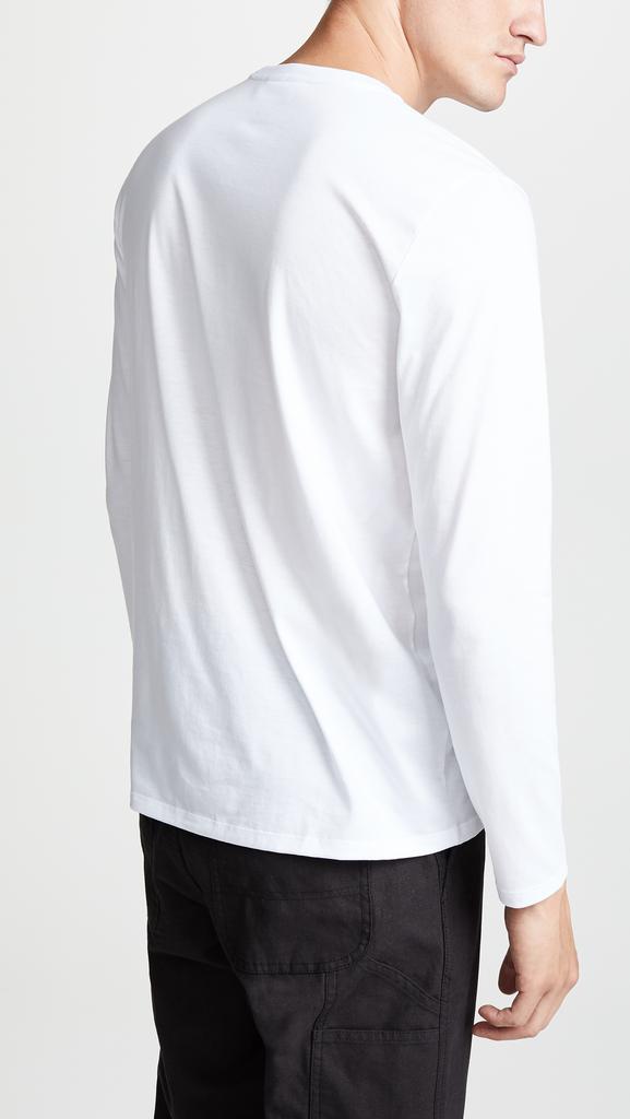 商品Lacoste|Lacoste Long Sleeve Crew Tee,价格¥508,第5张图片详细描述