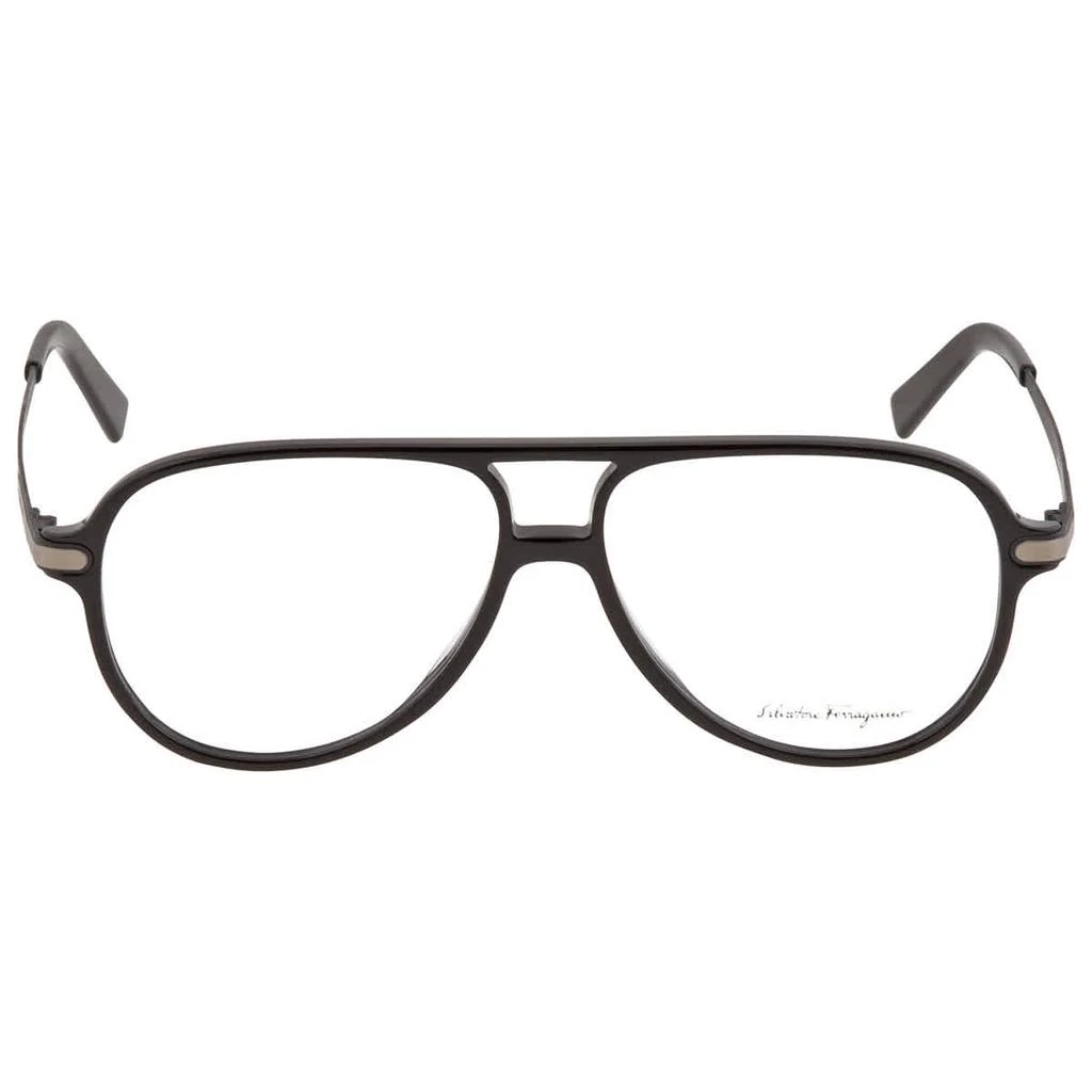 商品Salvatore Ferragamo|Demo Pilot Men's Eyeglasses SF2855 001 57,价格¥526,第1张图片