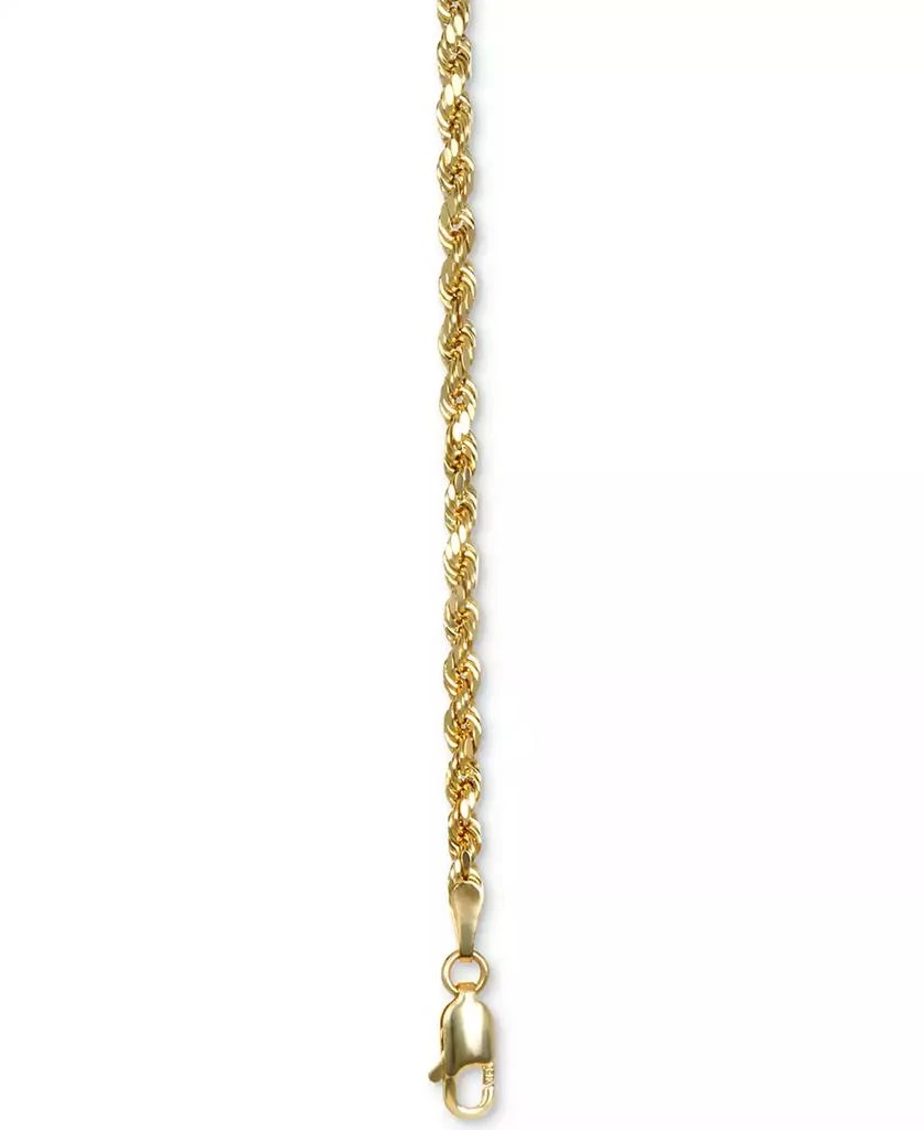 商品Italian Gold|Rope 24" Chain Necklace in 14k Gold,价格¥7111,第2张图片详细描述