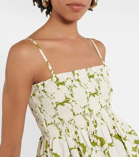 商品Tory Burch|花卉棉质府绸迷你连衣裙,价格¥4164,第4张图片详细描述