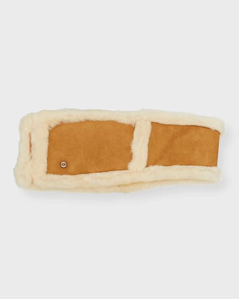 商品UGG|Suede & Sheep Shearling Headband,价格¥757,第2张图片详细描述