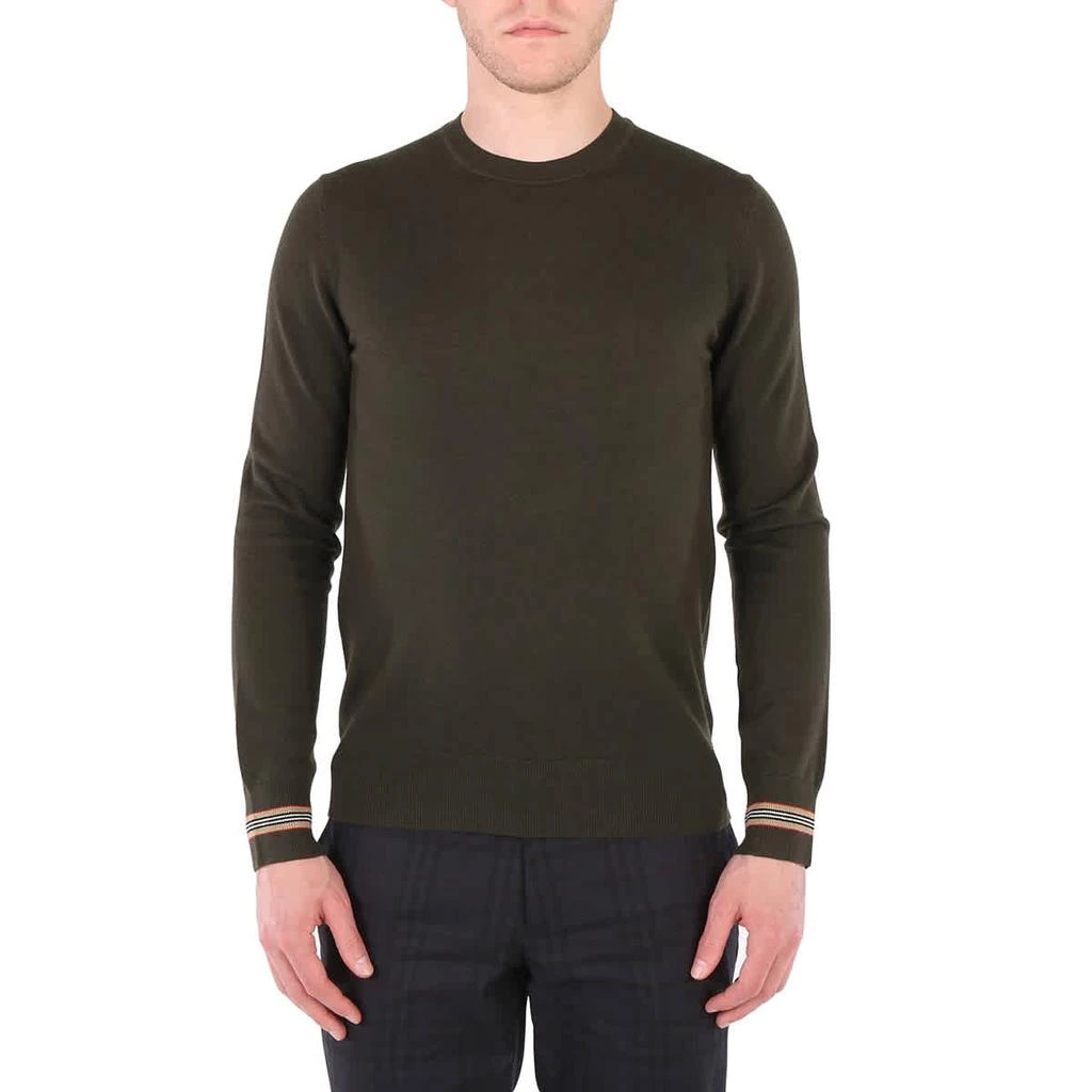 商品Burberry|Men's Paradise Sweater In Dark Green,价格¥2236,第1张图片
