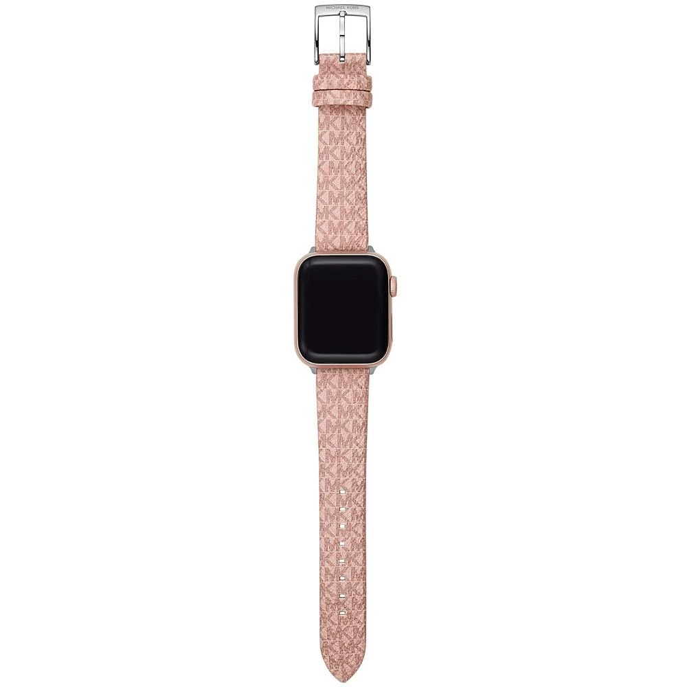 商品Michael Kors|Micro Logo Blush PVC 38/40mm Band for Apple Watch®,价格¥625,第2张图片详细描述