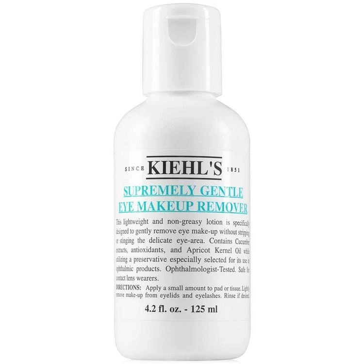 商品Kiehl's|Supremely Gentle Eye Makeup Remover, 4.2-oz.,价格¥127,第1张图片