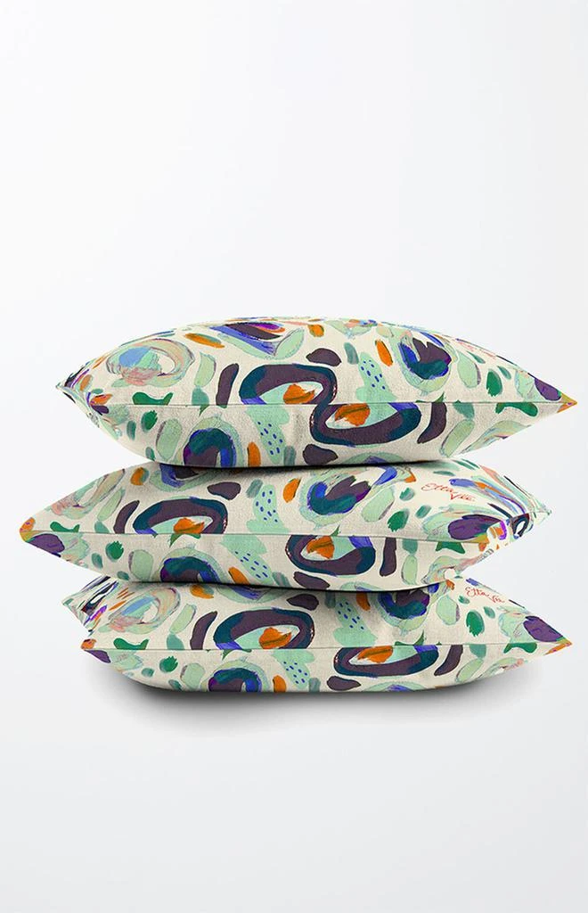 商品DENY Designs|Ettavee Leopard Throw Pillow,价格¥407,第2张图片详细描述