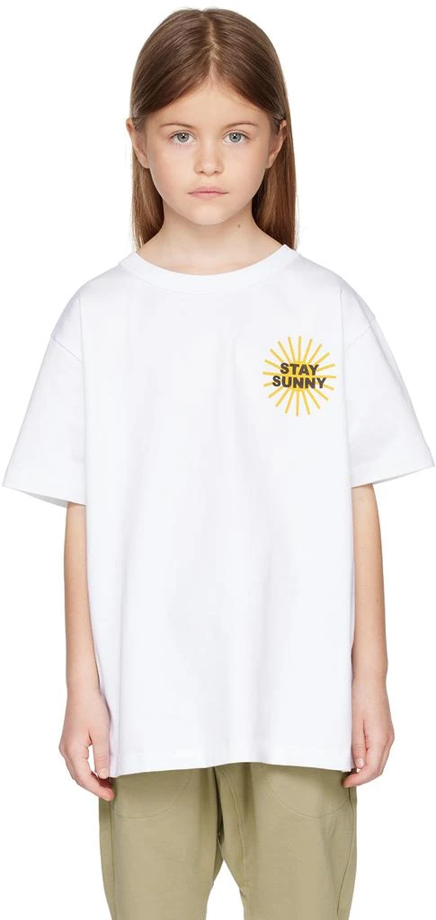 商品MOLO|Kids White Riley T-Shirt,价格¥395,第1张图片