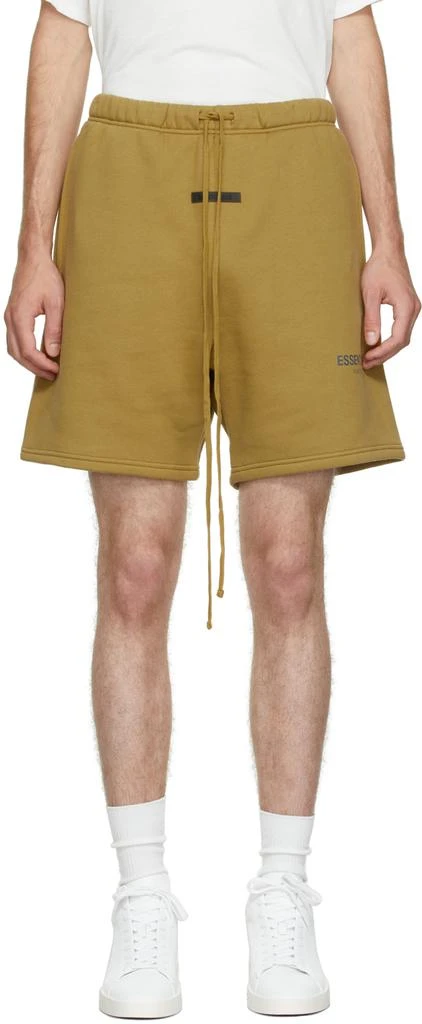 商品Essentials|Khaki Fleece Shorts,价格¥270,第1张图片