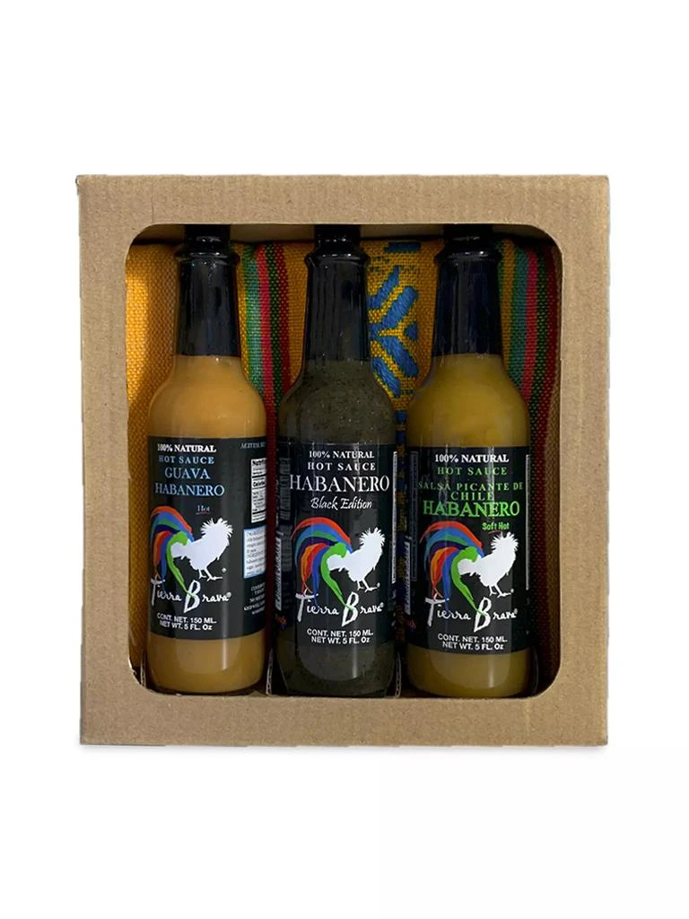 商品Verve Culture|Habanero Hot Sauce Trio & Servilleta,价格¥240,第1张图片