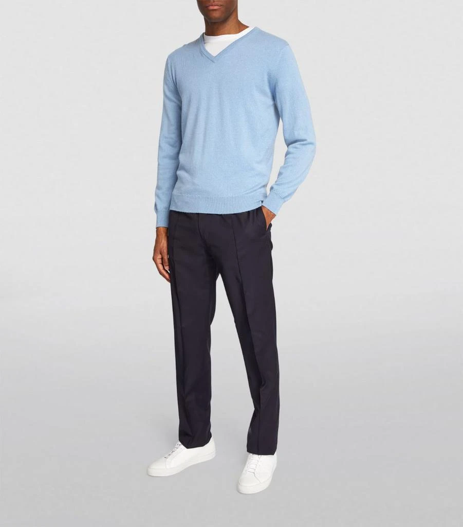 商品Harrods|Cashmere V-Neck Sweater,价格¥3142,第2张图片详细描述