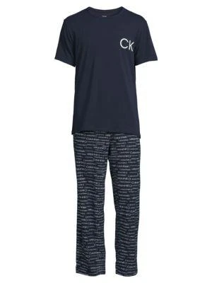 商品Calvin Klein|2-Piece Logo Pajama Set,价格¥189,第4张图片详细描述