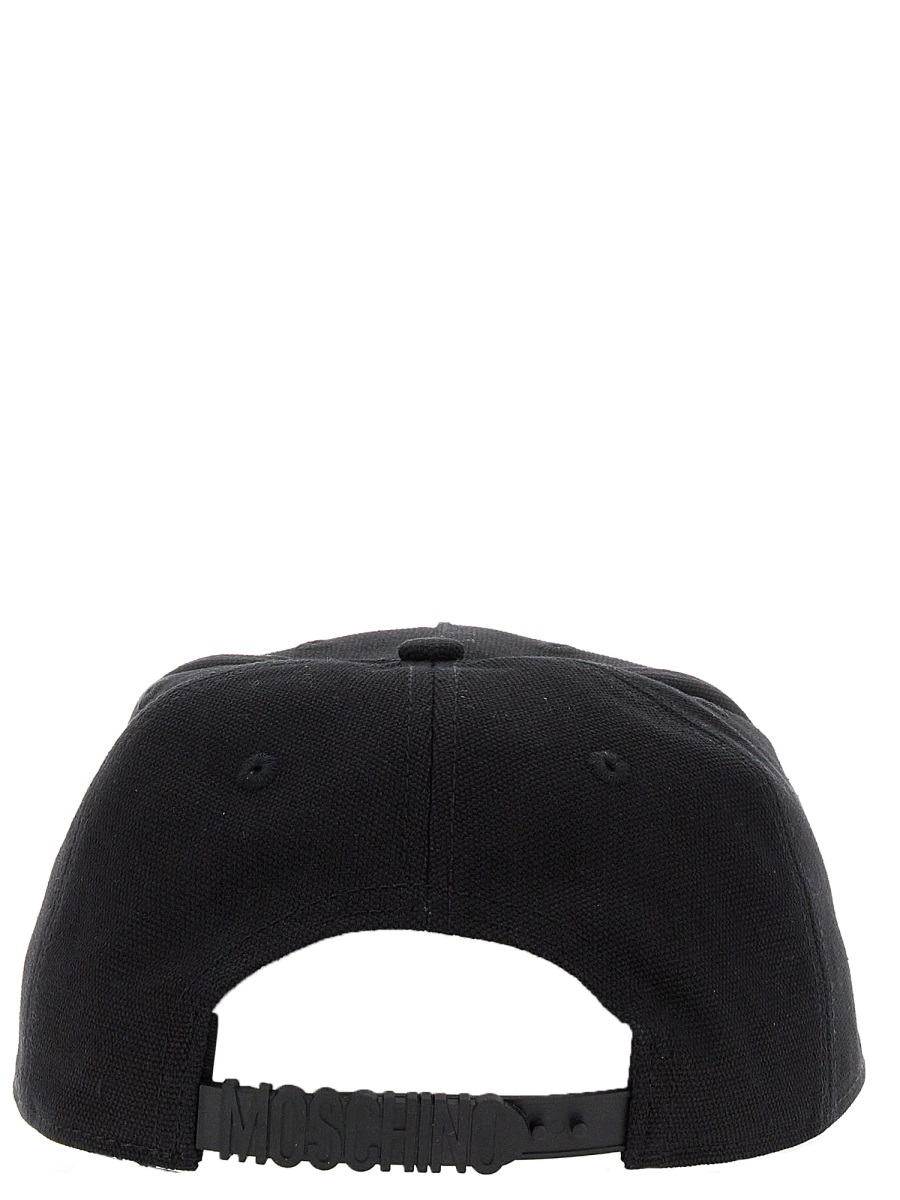 Moschino 男士帽子 921082660555-0 黑色商品第4张图片规格展示