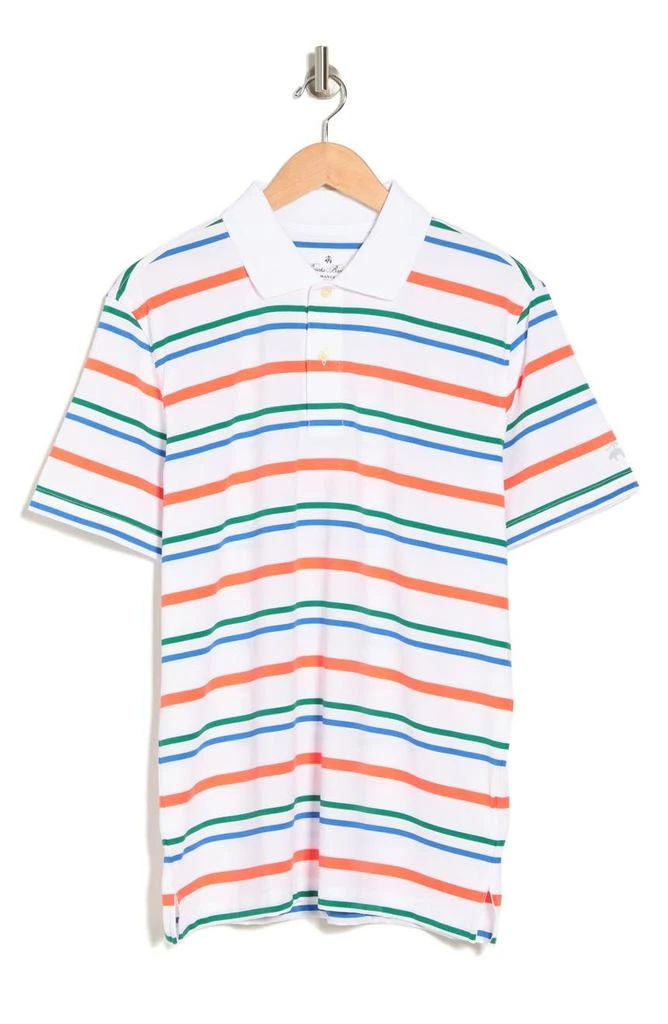 商品Brooks Brothers|Variega Performance Stretch Knit Short Sleeve Polo,价格¥186,第3张图片详细描述