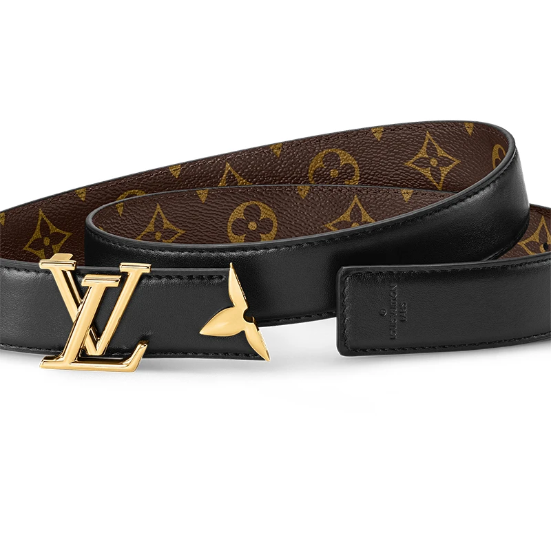 LV/路易威登 24年款 Pretty系列女士黑色皮革双面腰带30mm 商品