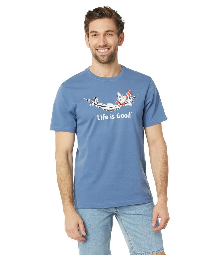 商品Life is Good|Cat In The Hat Hammock Short Sleeve Crusher™ Tee,价格¥133,第4张图片详细描述