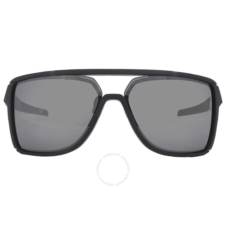 商品Oakley|Castel Prizm Black Polarized Rectangular Men's Sunglasses OO9147 914702 63,价格¥894,第1张图片