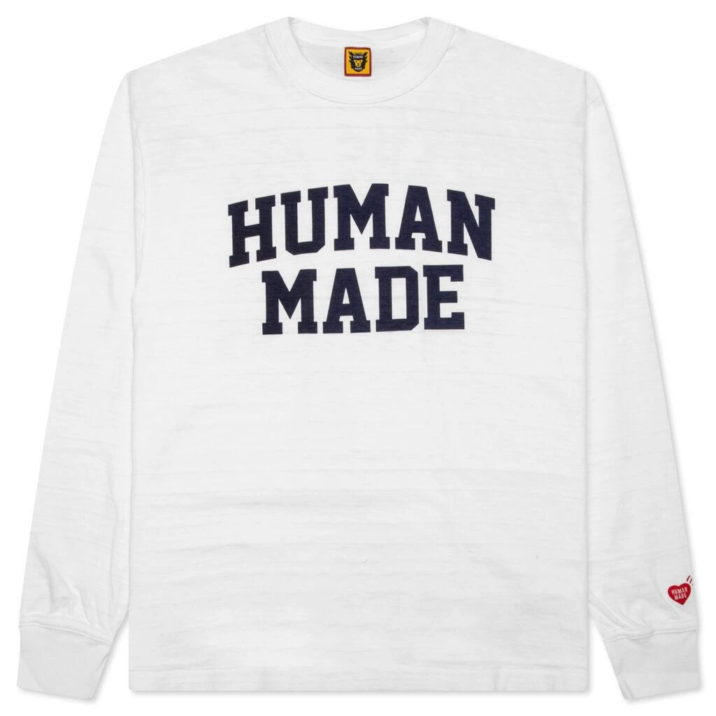 商品Human Made|Graphic L/S T-Shirt #7 - White,价格¥1082,第1张图片