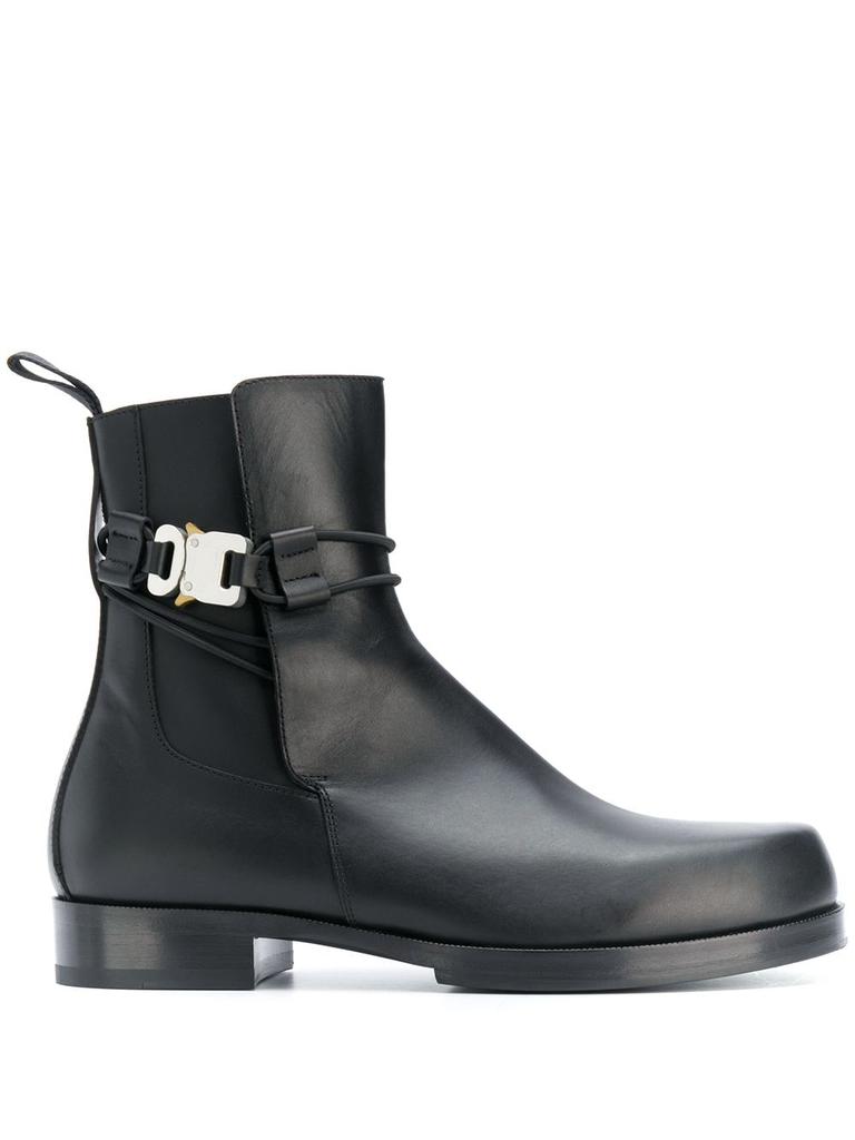 1017 ALYX 9SM MEN LOW BUCKLE BOOT WITH LEATHER商品第1张图片规格展示