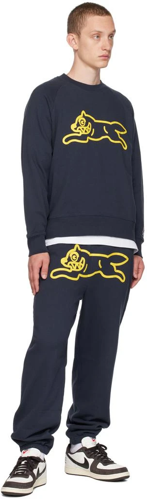 商品Icecream|Navy Running Dog Sweatpants,价格¥761,第4张图片详细描述