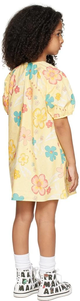 商品Marni|Kids Yellow Printed Dress,价格¥1036,第3张图片详细描述