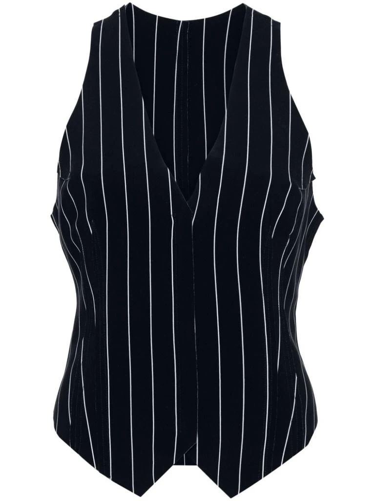 商品Norma Kamali|PINSTRIPED VEST,价格¥1633,第1张图片