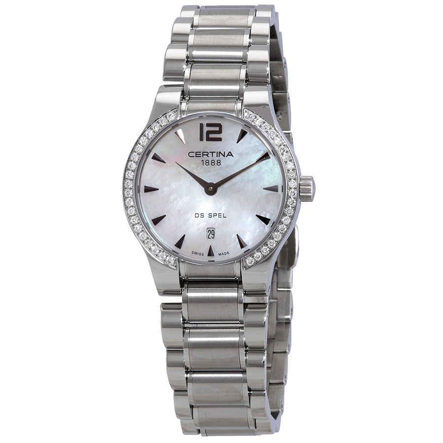 Certina DS Spel Lady Round Ladies Quartz Watch C012.209.61.117.00商品第1张图片规格展示