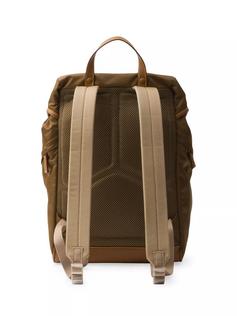 Prada Re-Nylon and Leather Backpack - Backpacks - Free