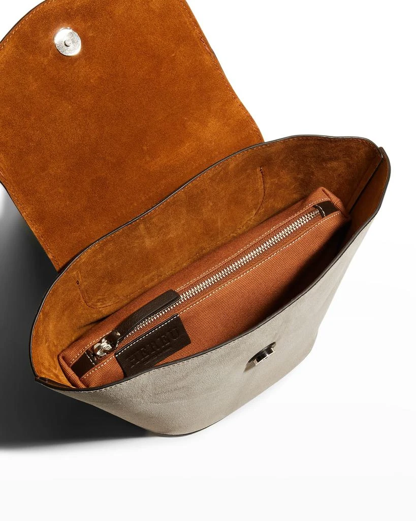 商品Hereu|Alqueria Cutout Suede Top-Handle Bag,价格¥2083,第5张图片详细描述