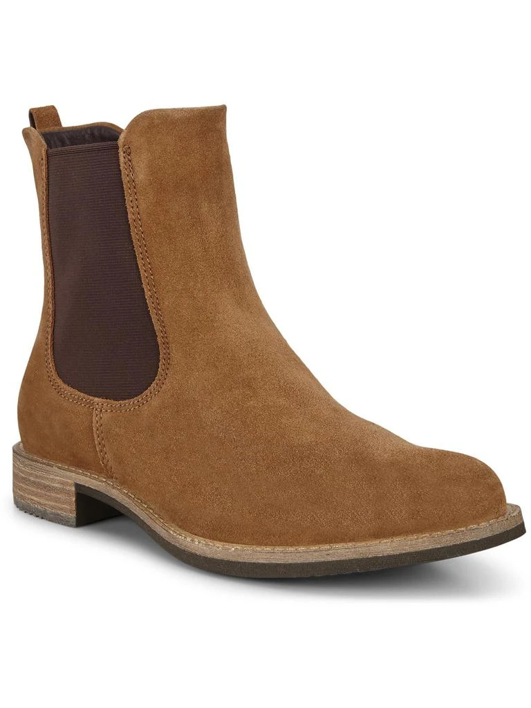 商品ECCO|Sartorelle 25 Womens Suede Slip On Chelsea Boots,价格¥430,第1张图片