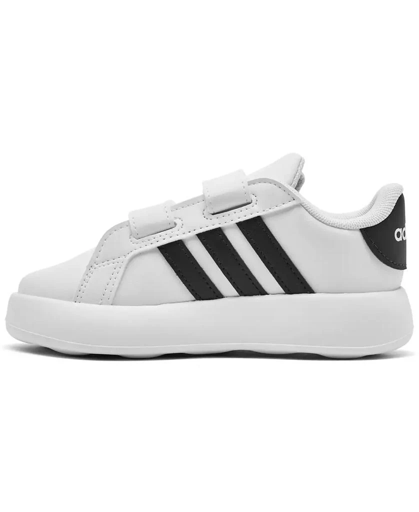 商品Adidas|Toddler Kids’ Grand Court 2.0 Fastening Strap Casual Sneakers from Finish Line,价格¥359,第3张图片详细描述