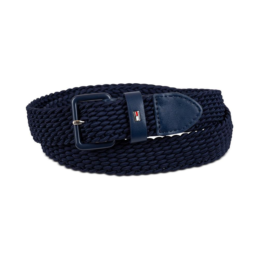 商品Tommy Hilfiger|Men's Tonal Braided Harness Buckle Belt,价格¥251,第1张图片