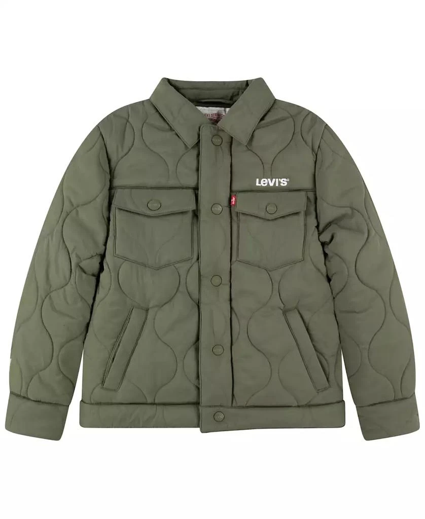 商品Levi's|Big Boys Quilted Trucker Jacket,价格¥618,第1张图片