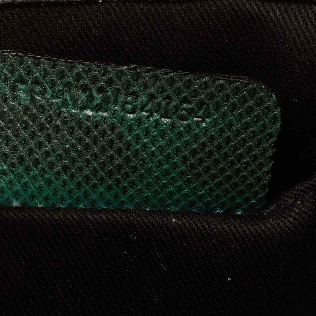 Bvlgari Green/Black Karung Serpenti Forever Shoulder Bag 商品