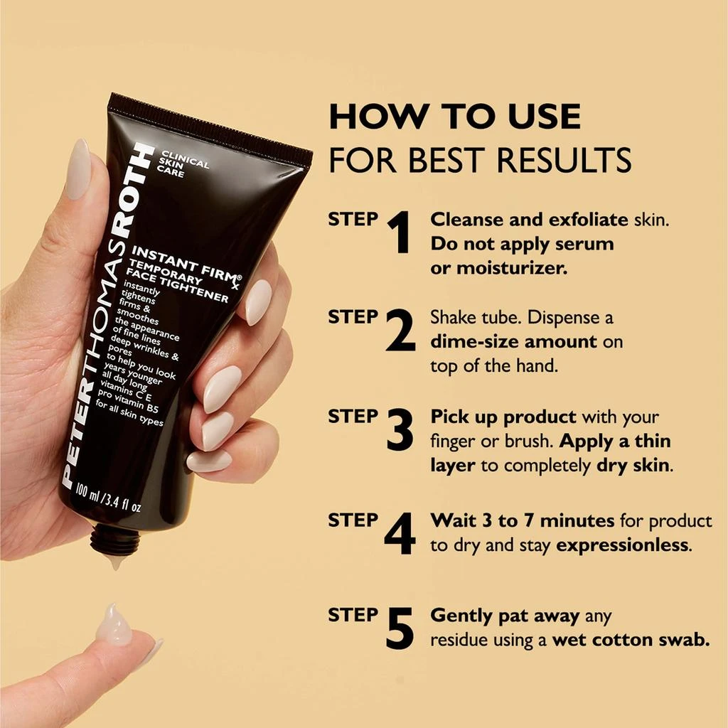 商品Peter Thomas Roth|Peter Thomas Roth Instant FIRMx Temporary Face Tightener,价格¥402,第4张图片详细描述
