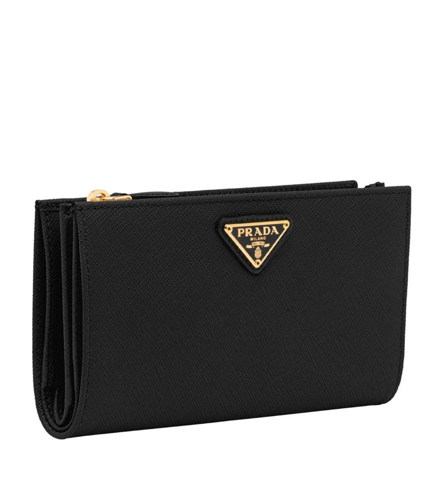 商品Prada|Large Saffiano Leather Bifold Wallet,价格¥7127,第3张图片详细描述