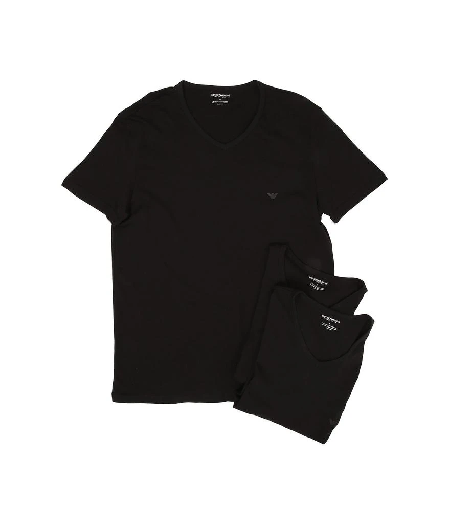 商品Emporio Armani|3-Pack V-Neck T-Shirt,价格¥394,第1张图片