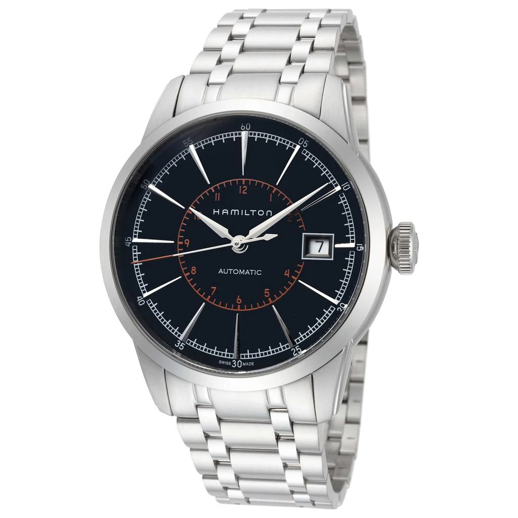 商品Hamilton|Hamilton Men's American Classic 40mm Automatic Watch H40555131,价格¥4447,第1张图片