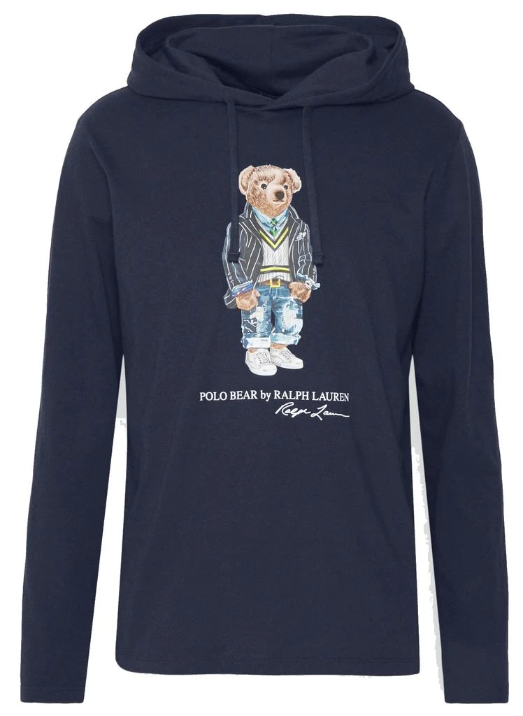 商品Ralph Lauren|Polo Ralph Lauren Custom Bear Popover Hoodie Cruise Navy,价格¥1620,第1张图片